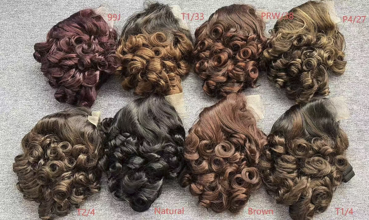 #L5276 short curl wig