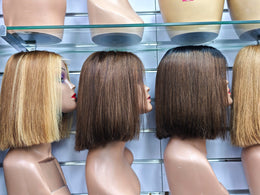 101 Bob Straight glueless drawstring Wig