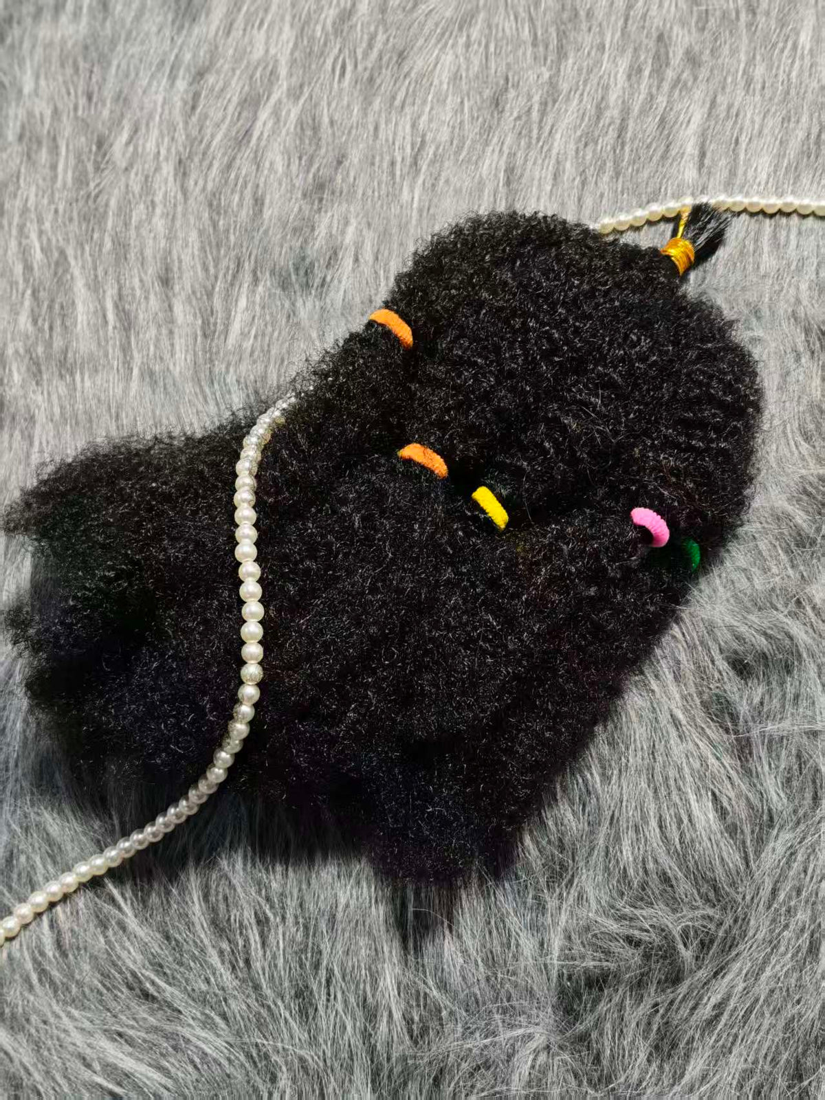 Afro Kinky Twist（ 20 strands color rubber）