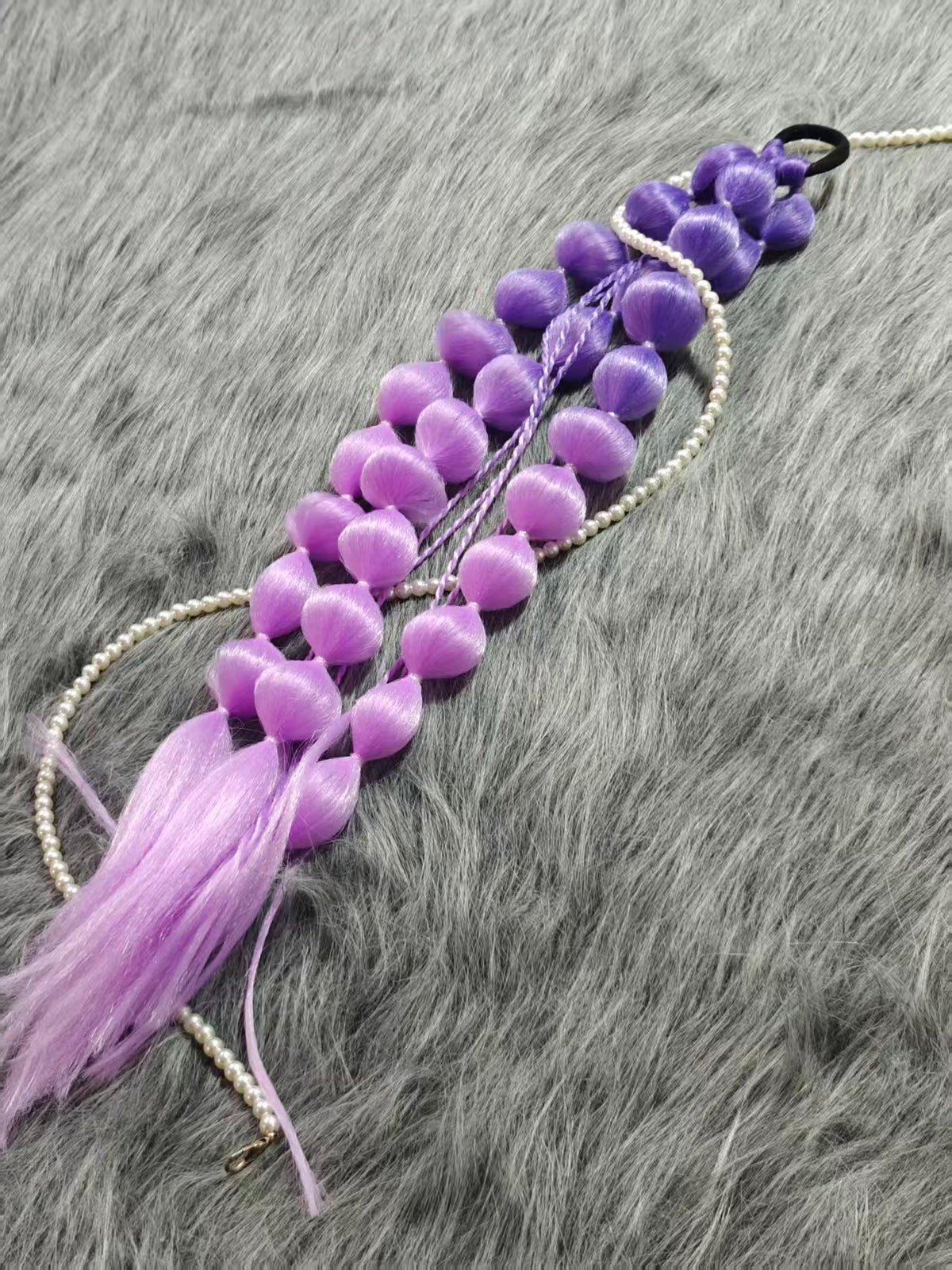 Ccolorful Bubble Braids