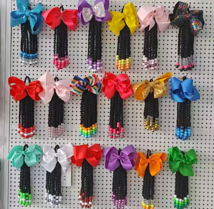 Kids Bow Braids