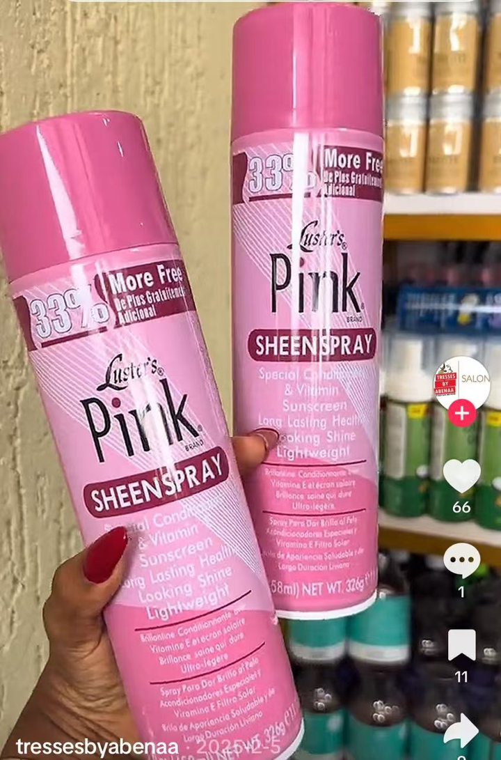 Pink spray
